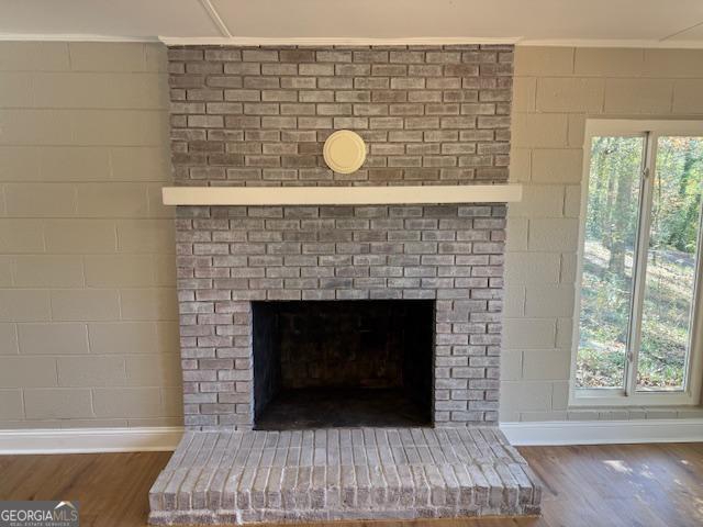 206 Sycamore Way Clarkesville, GA 30523 - Photo 16 of 19 a room with a fireplace and window
