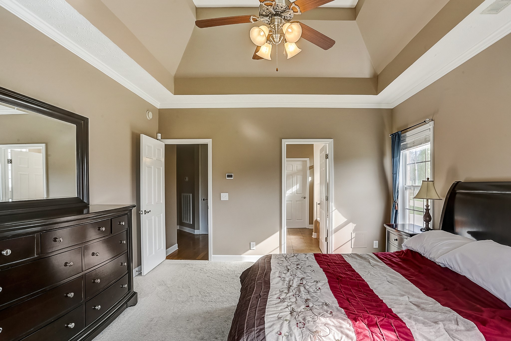 3947 Rowland Road Murfreesboro, TN 37128 - Photo 25 of 50 a bedroom with a bed and wooden floor
