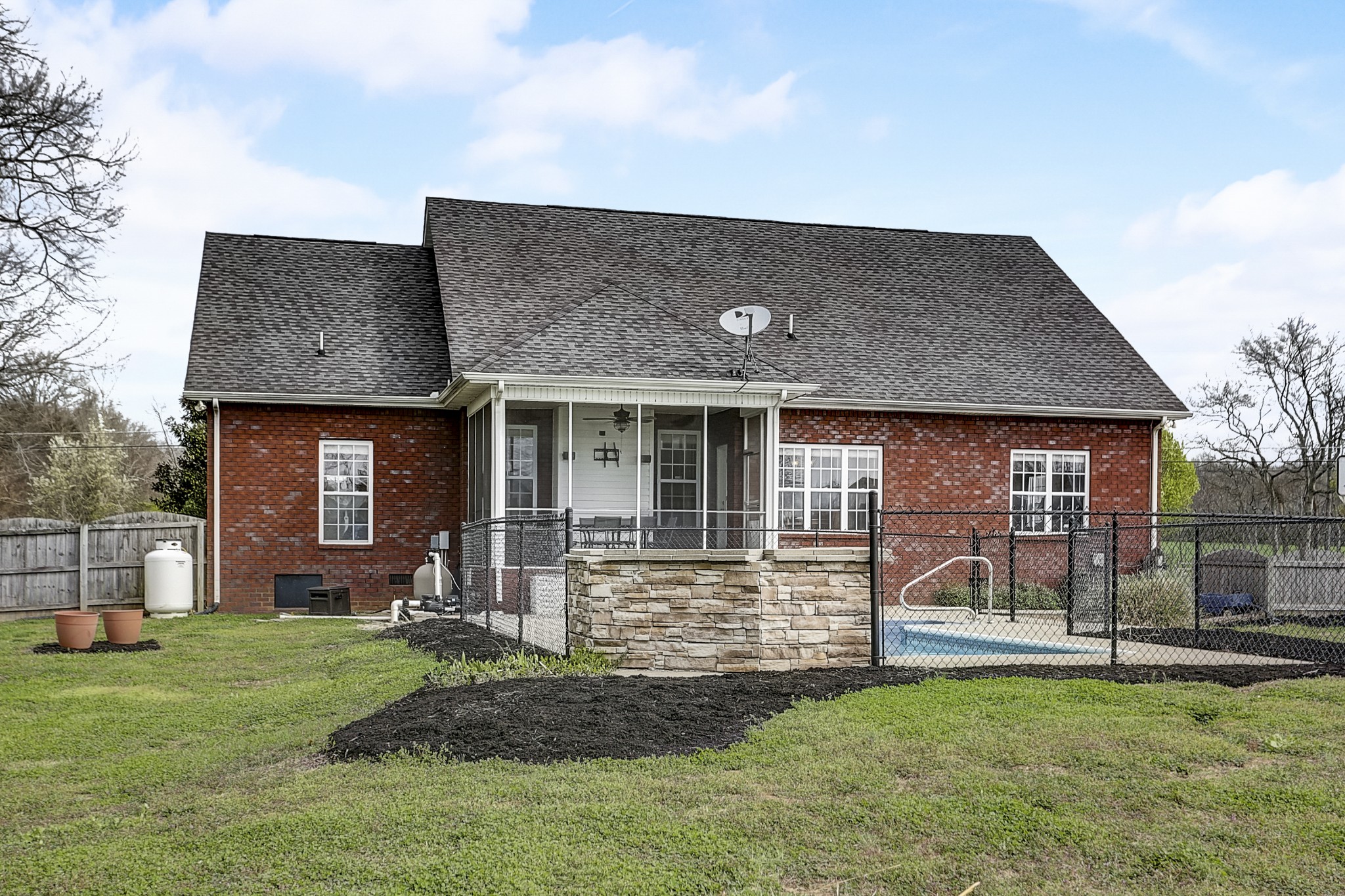 3947 Rowland Road Murfreesboro, TN 37128 - Photo 38 of 50 a front view of a house with a yard