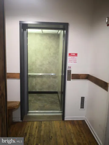 a view of front door