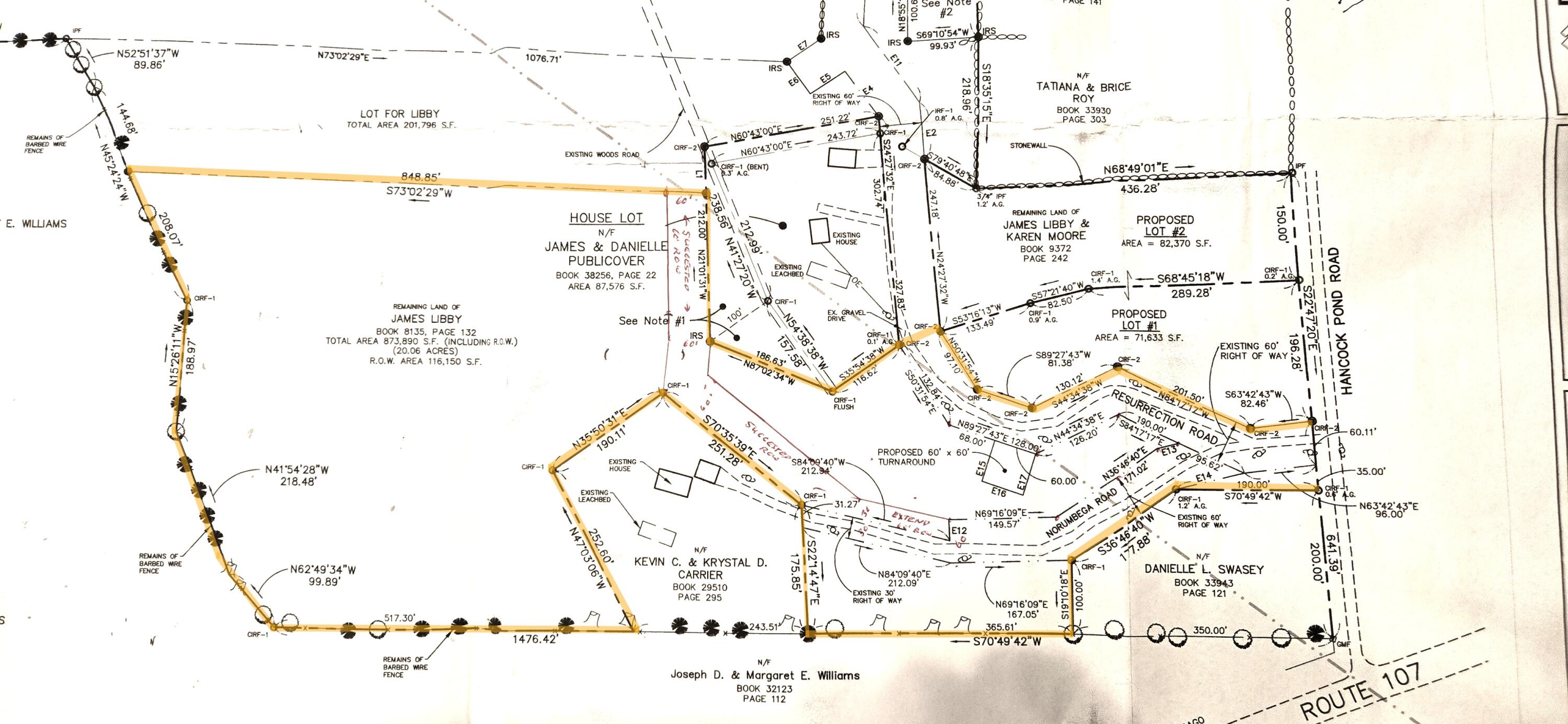 Lot 21 Resurrection Road Sebago, ME 04029 - Photo 25 of 25 Survey marked lot