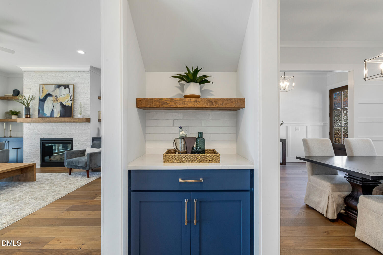 2321 Toll Mill Court Raleigh, NC 27606 - Photo 19 of 82 a living room with furniture and a fireplace
