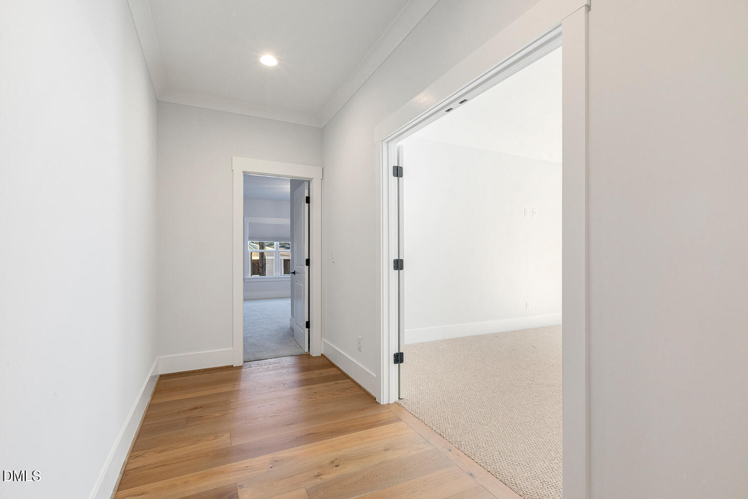 2321 Toll Mill Court Raleigh, NC 27606 - Photo 46 of 82 a view of hallway with wooden floor