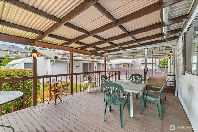 a view of a storage room with racks