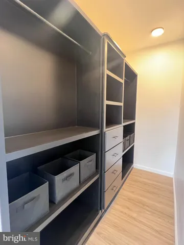 a view of walk in closet