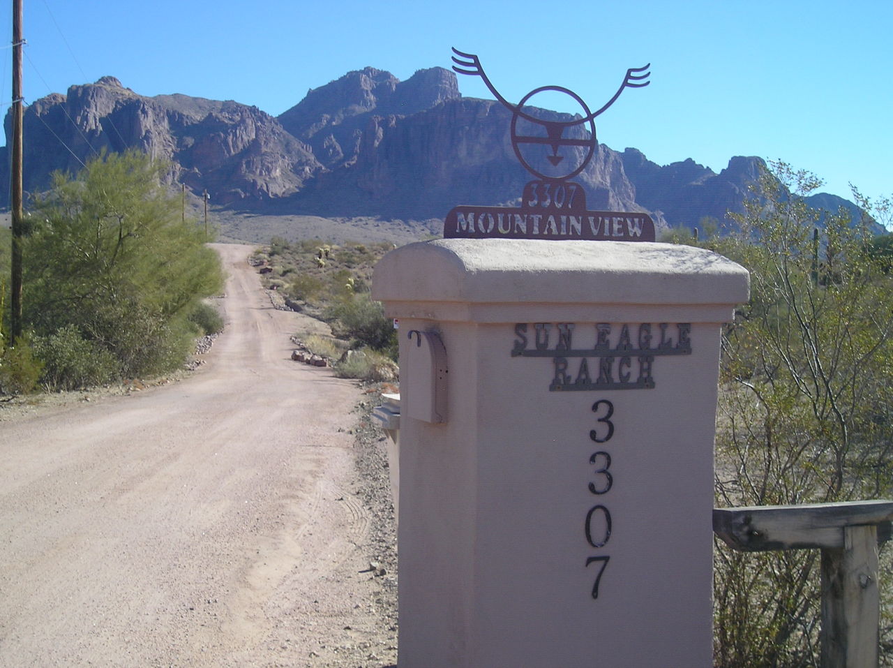 3250 North Mountain View Road, Unit 1 Apache Junction, AZ 85119 - Photo 2 of 13 Looking East Property on Left Side
