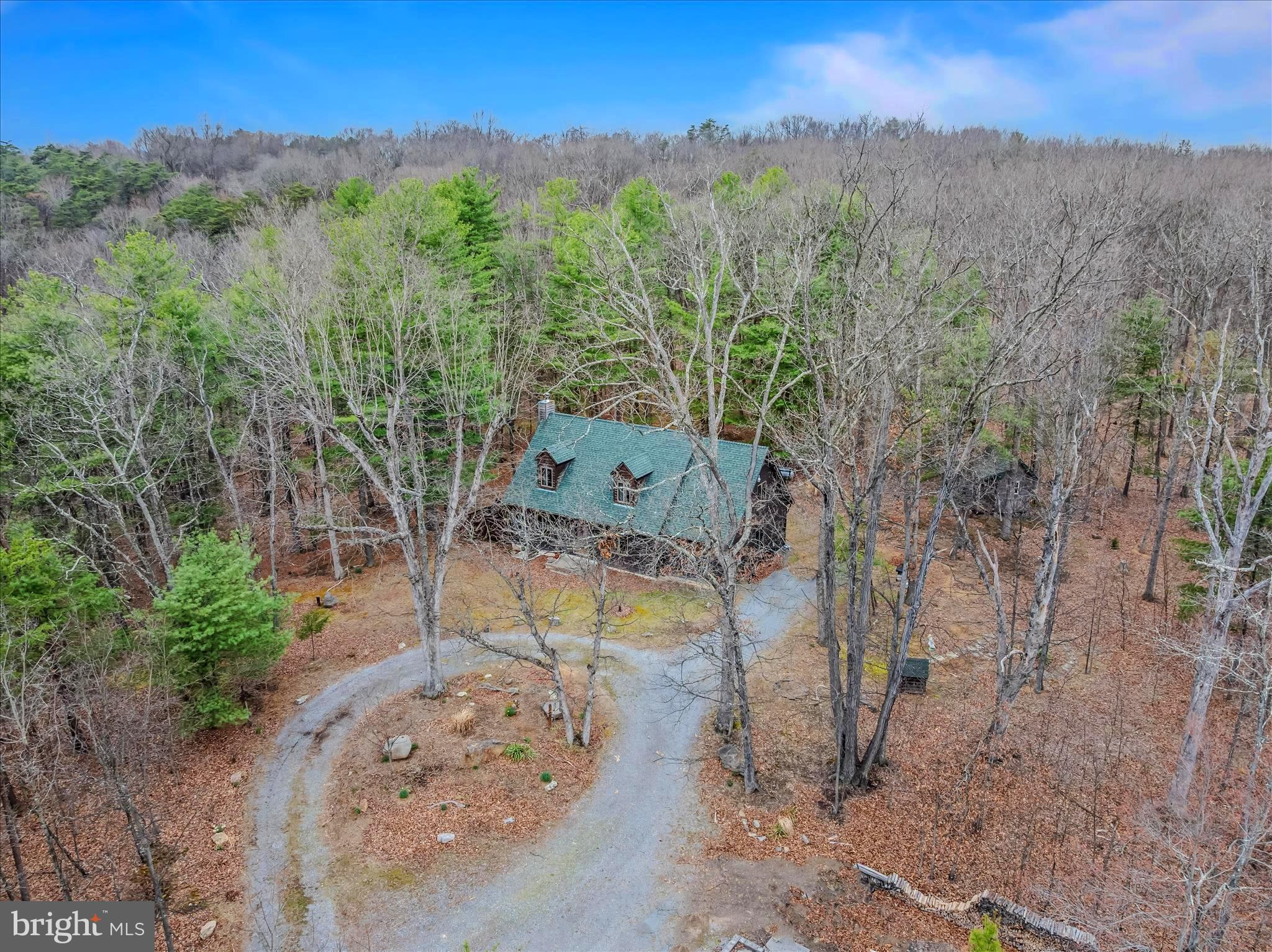 291 Dry Run Lane Berkeley Springs, WV 25411 - Photo 37 of 47 Aerial Front