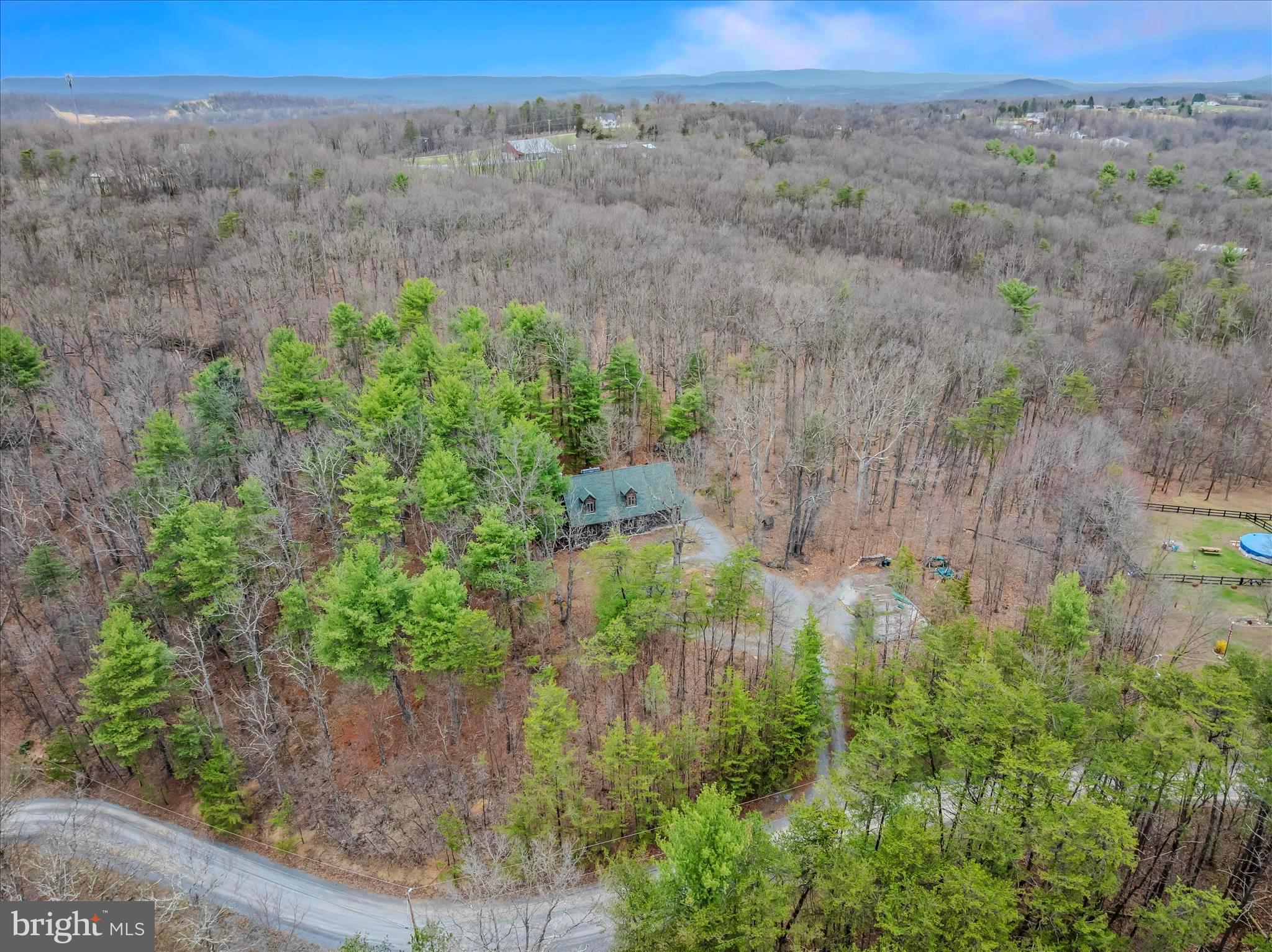 291 Dry Run Lane Berkeley Springs, WV 25411 - Photo 41 of 47 Aerial Front
