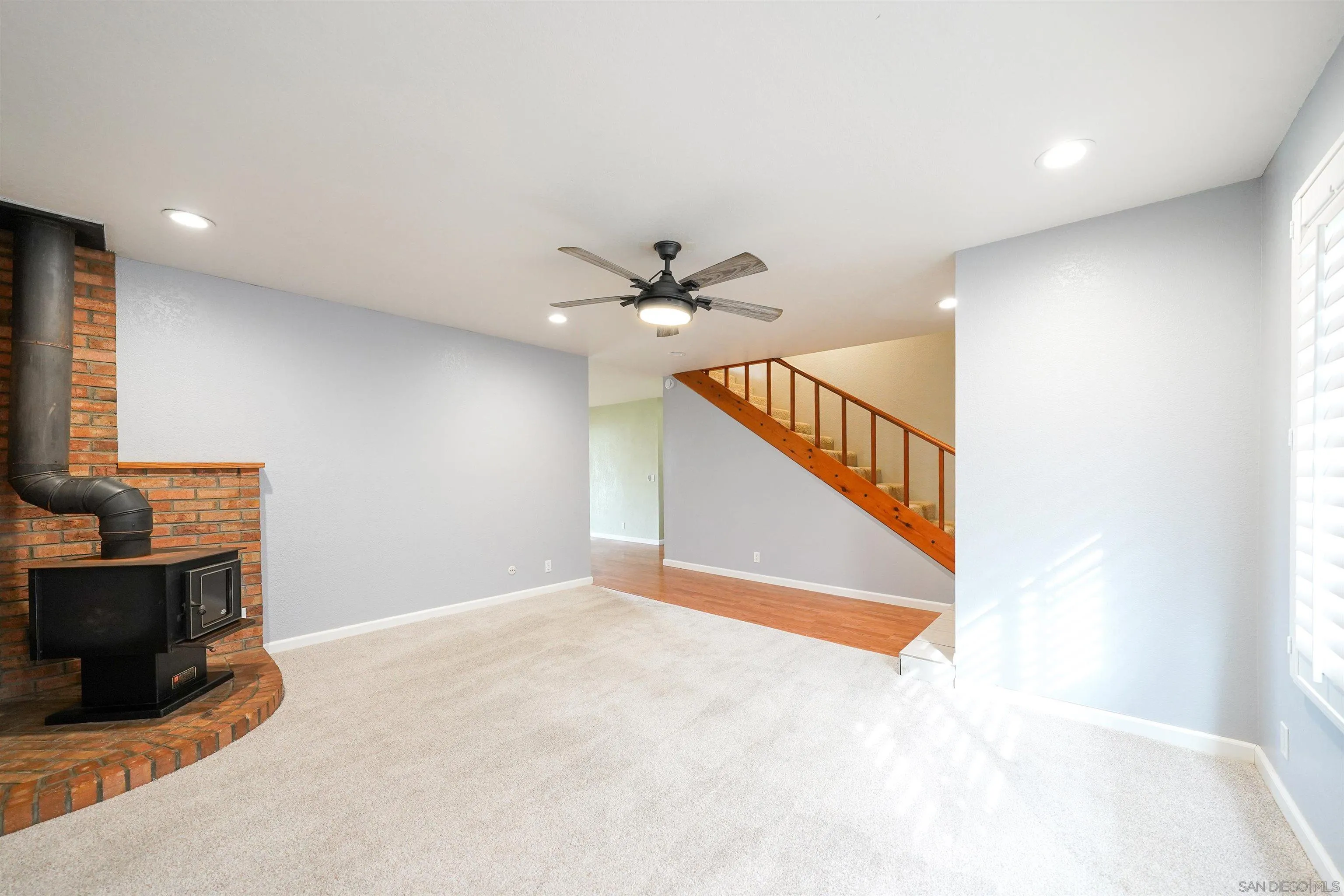 1465 Barnett Road Ramona, CA 92065 - Photo 16 of 43 a view of a livingroom with a staircase