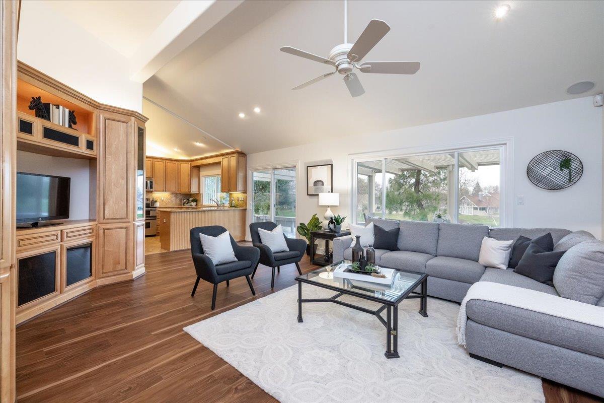 797 St George Road Danville, CA 94526 - Photo 15 of 52 a living room with furniture and a view of kitchen