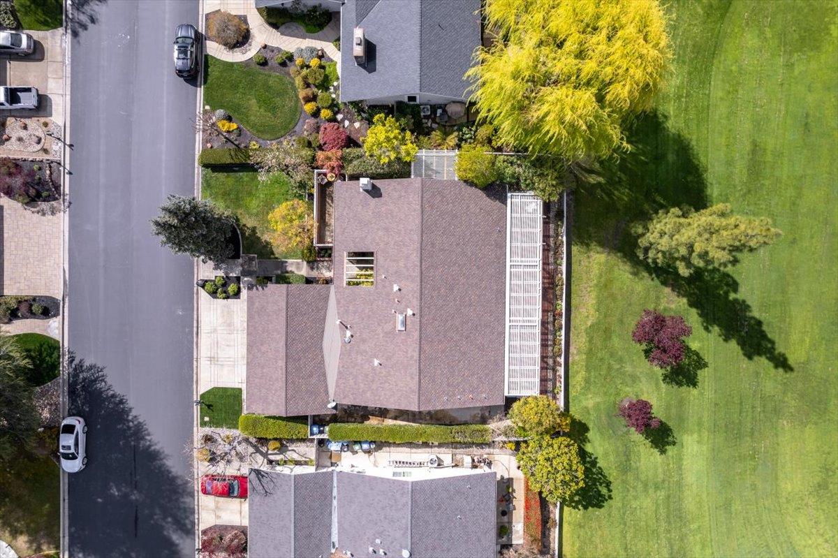 797 St George Road Danville, CA 94526 - Photo 51 of 52 aerial view of a house with a yard and garden
