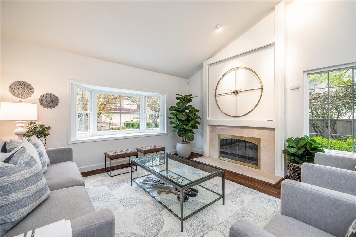 797 St George Road Danville, CA 94526 - Photo 6 of 52 a living room with furniture a window and a fireplace