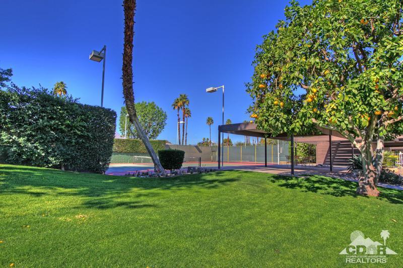 4 Kevin Lee Lane Rancho Mirage, CA 92270 - Photo 53 of 53 a view of a house with a yard and sitting area