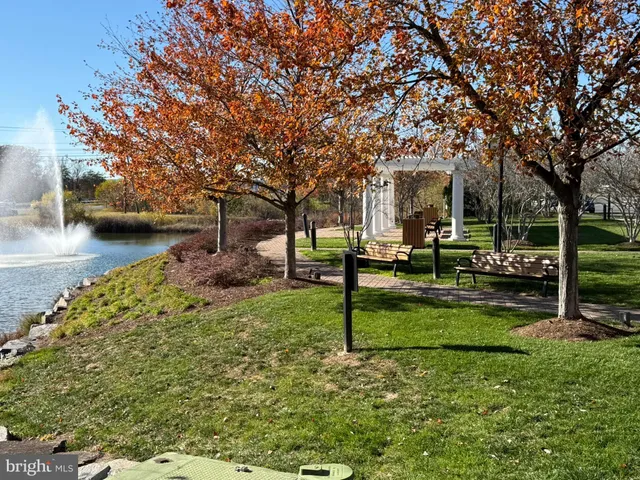 a front view of a building with street