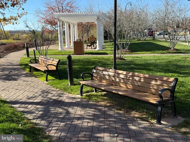 a front view of a building with street