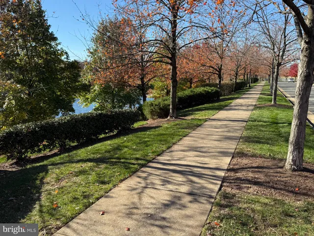 a view of a building with a street