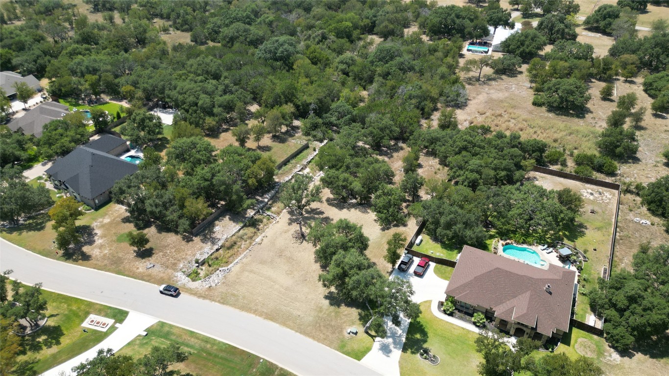 8378 Spring Creek Loop Salado, TX 76571 - Photo 11 of 13 an aerial view of house with yard