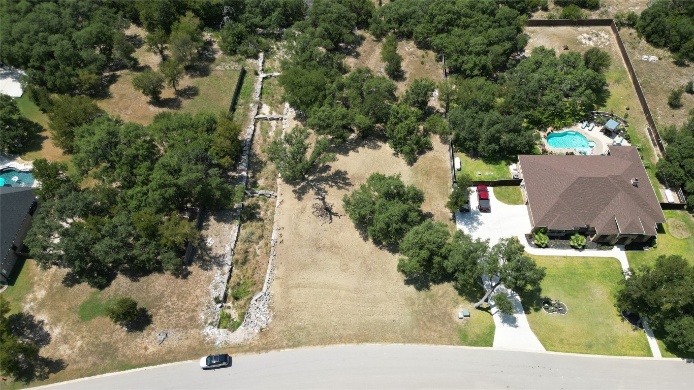 8378 Spring Creek Loop Salado, TX 76571 - Photo 8 of 13 an aerial view of house with yard