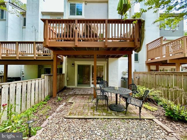 2351 Generation Drive Reston, VA 20191 - Photo 42 of 45 a view of a house with a bench in patio