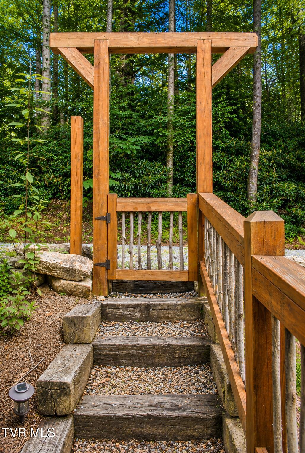 282 Ripshin Lake Road Roan Mountain, TN 37687 - Photo 29 of 72 Gate walkway