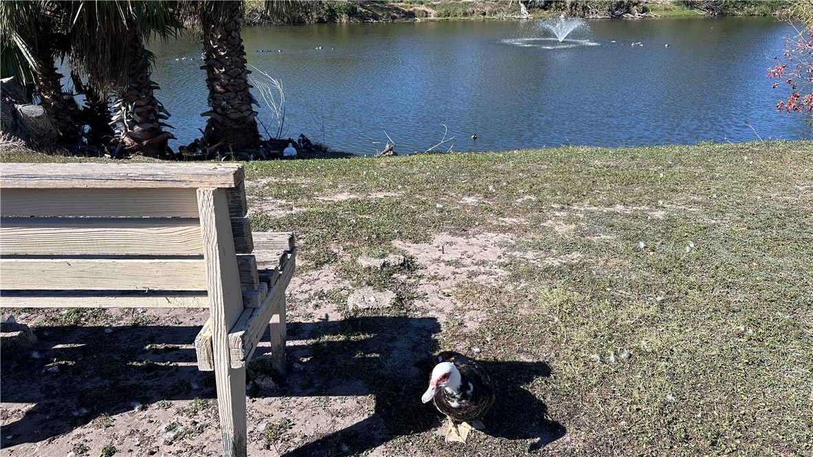 1932 Hidden Way Corpus Christi, TX 78412 - Photo 14 of 14 a view of water heater and wooden floor