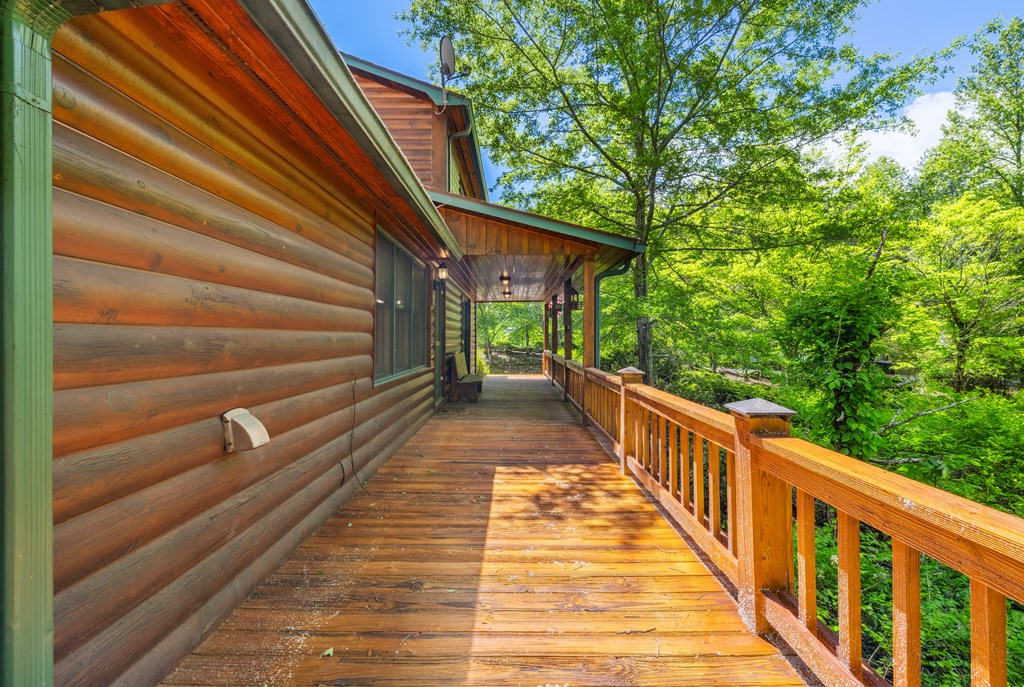 1600 My Mountain Road Morganton, GA 30560 - Photo 39 of 50 a view of a pathway of a house with a stairs