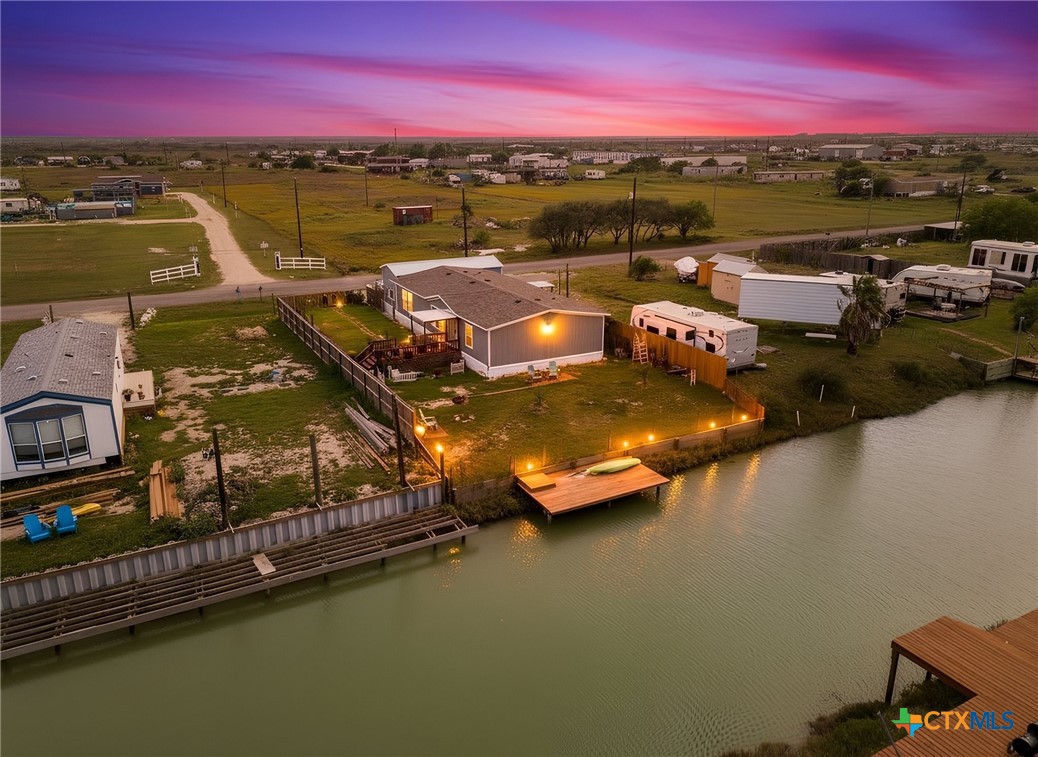 239 Allen M Parks Drive Rockport, TX 78382 - Photo 1 of 29 an aerial view of a houses with swimming pool