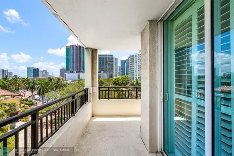 a view of a city with tall buildings