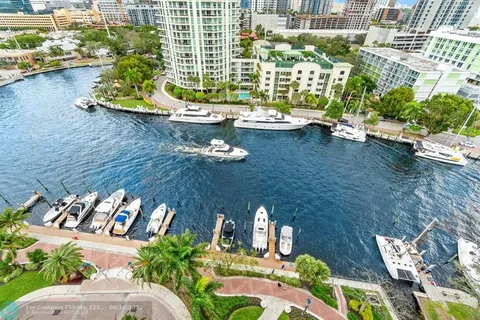 a view of a city with tall buildings