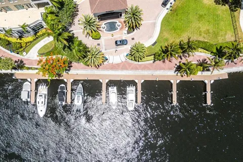 a view of a city with tall buildings