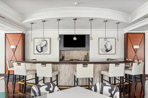 a view of a city with an ocean