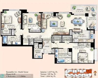 $949,000 | 610 West Las Olas Boulevard, Unit 517, Fort Lauderdale, FL 33312