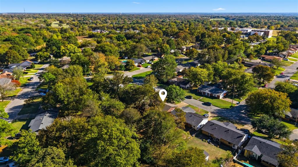 145 Bob White Road Denison, TX 75020 - Photo 16 of 24 an aerial view of residential houses with outdoor space