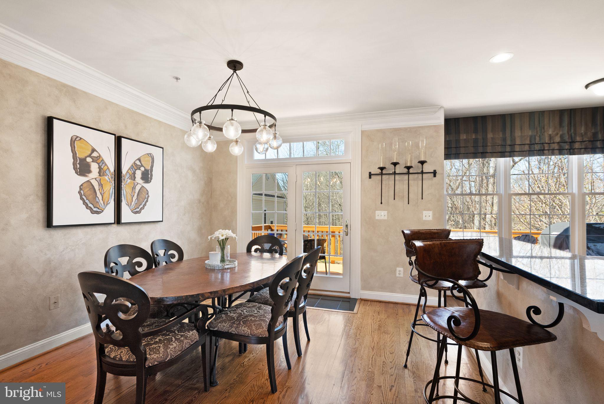 4132 Timber Log Way Fairfax, VA 22030 - Photo 23 of 69 a view of a dining room with furniture window and outside view
