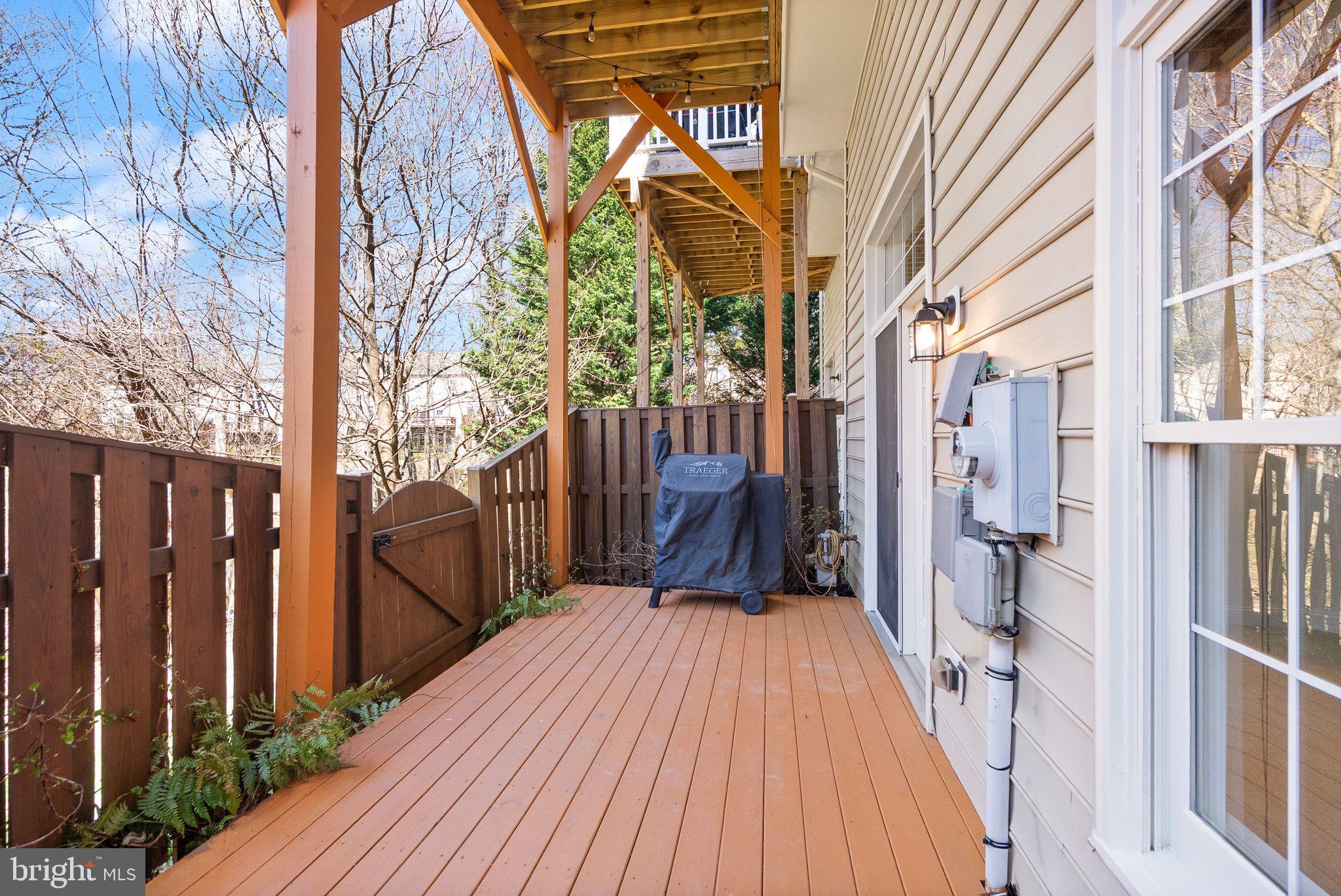 4132 Timber Log Way Fairfax, VA 22030 - Photo 56 of 69 a view of a house with a door and wooden floor