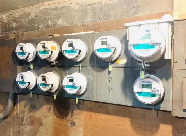 view of a book and a bed