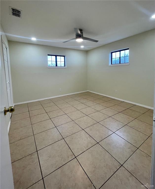 5307 Fm 493 Road Donna, TX 78537 - Photo 19 of 27 Tiled empty room featuring ceiling fan