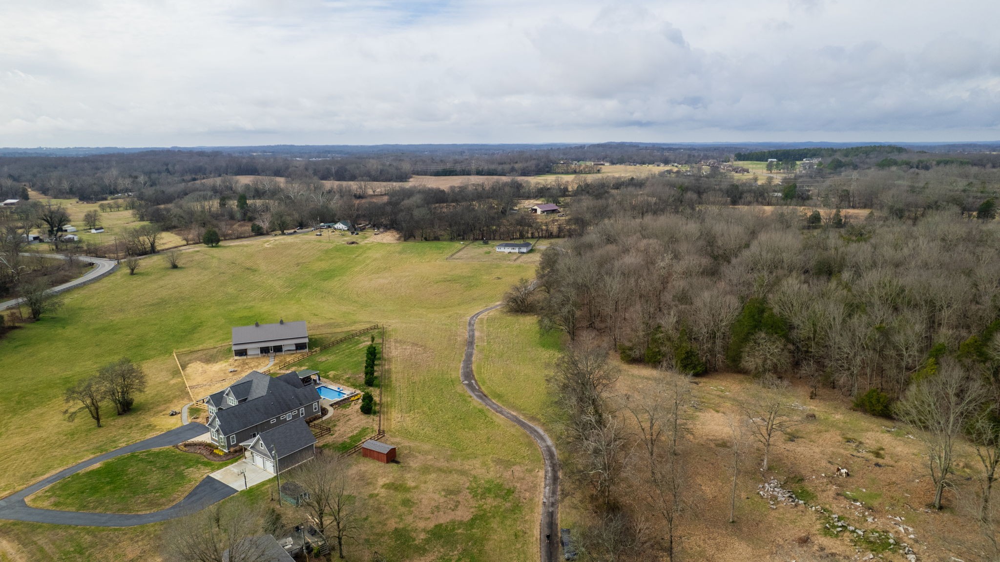3182 Cairo Bend Road Lebanon, TN 37087 - Photo 46 of 51 an aerial view of a house with a yard