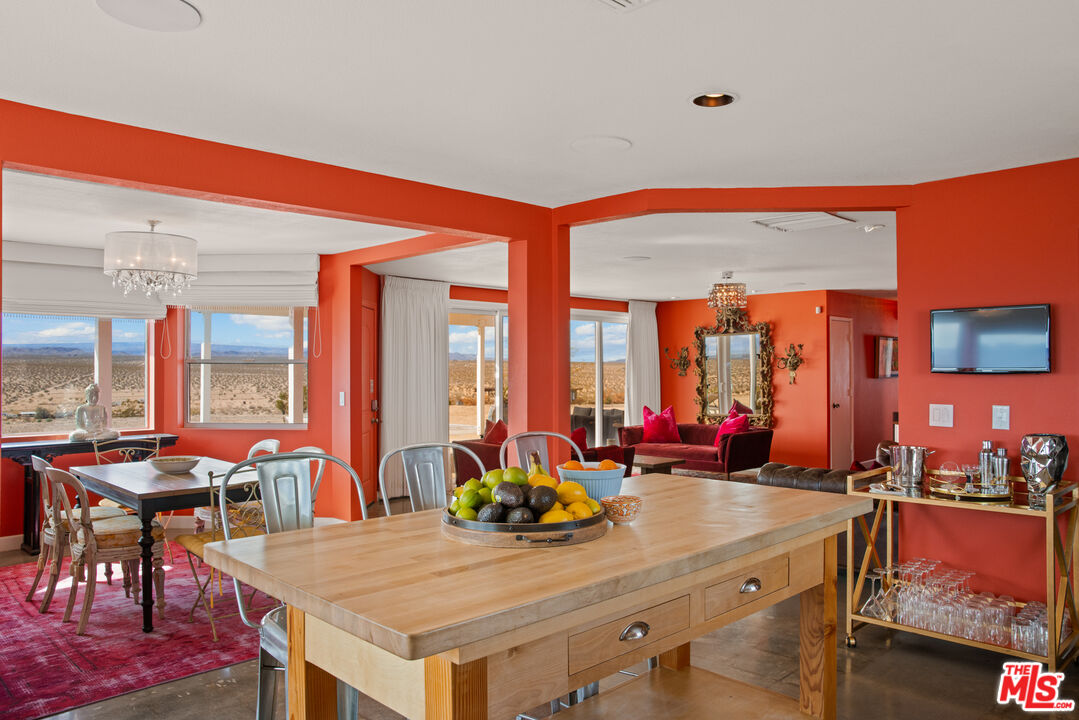 64425 Carot Road Joshua Tree, CA 92252 - Photo 26 of 73 a view of a dining room with furniture