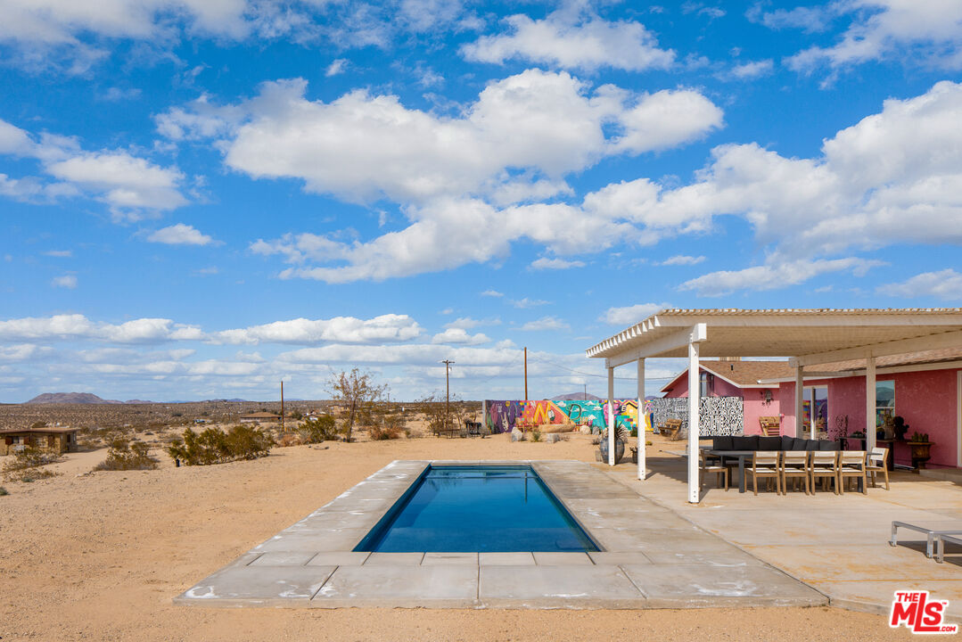 64425 Carot Road Joshua Tree, CA 92252 - Photo 8 of 73 a view of outdoor space yard and mountain view in back