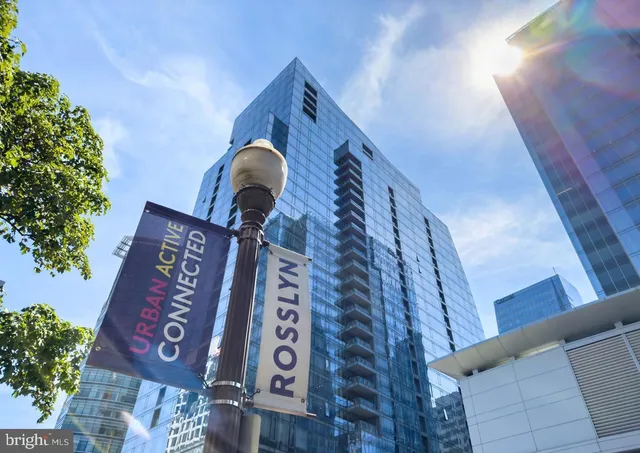 a front view of a building with street view