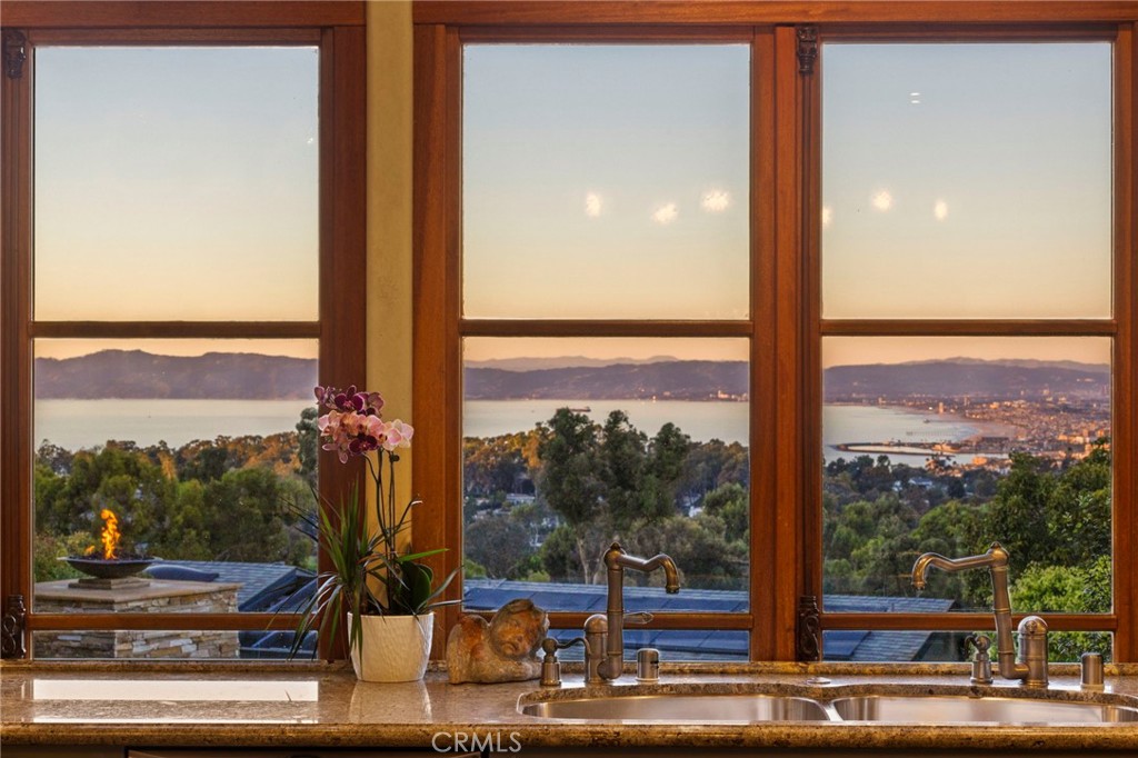 4 Yellow Brick Road Rancho Palos Verdes, CA 90275 - Photo 12 of 40 Kitchen Sink w/ Ocean Views
