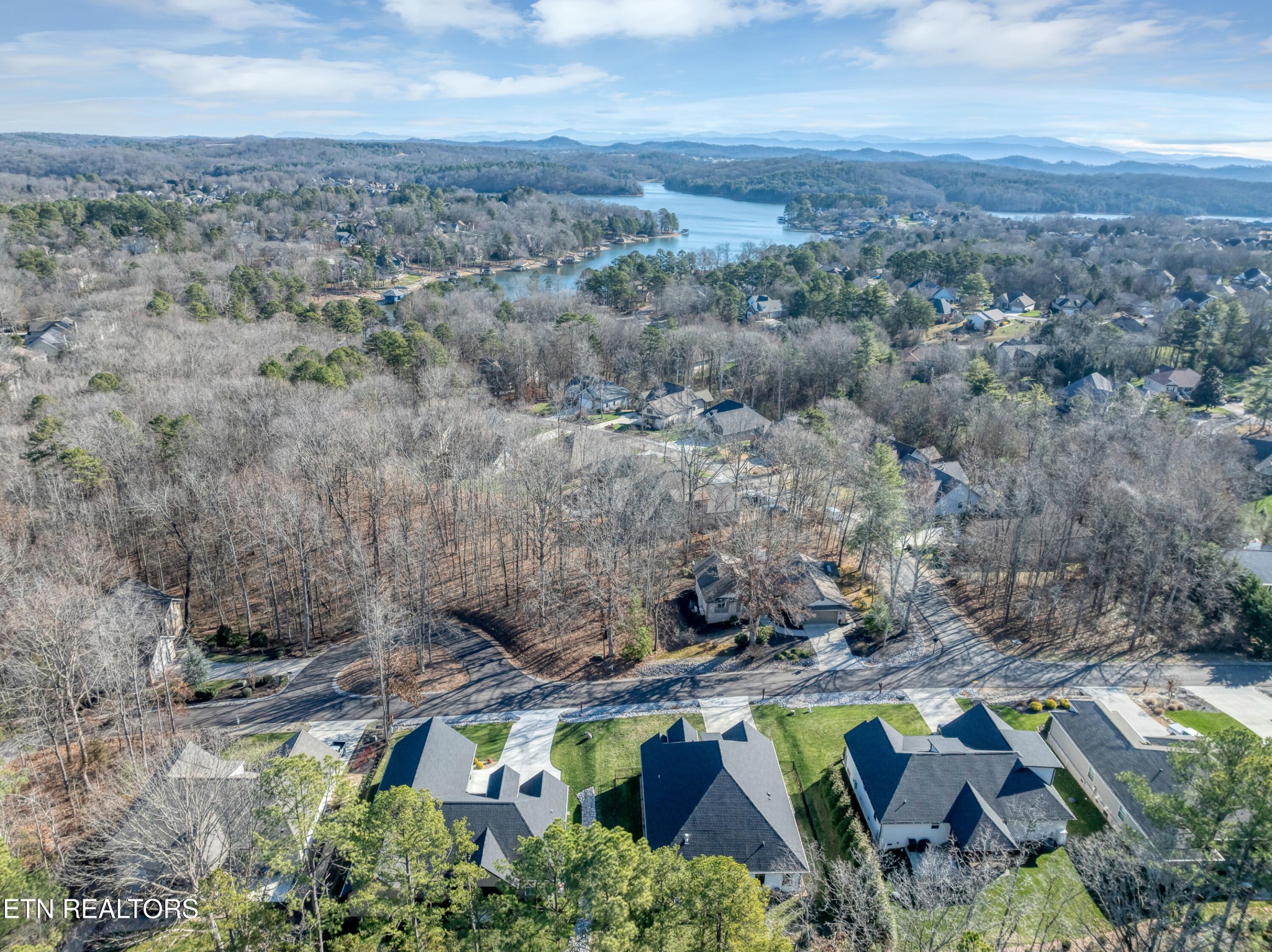 374 Mingo Way Loudon, TN 37774 - Photo 49 of 51 an aerial view of a house with a yard