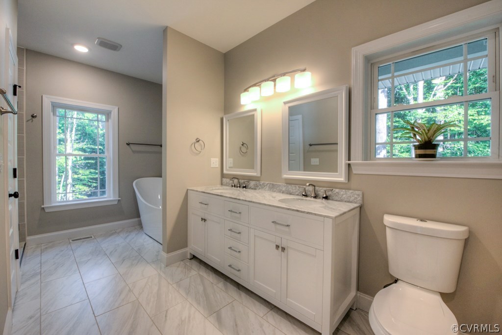 1329 Robertson Town Road Bumpass, VA 23024 - Photo 21 of 50 Master bath.