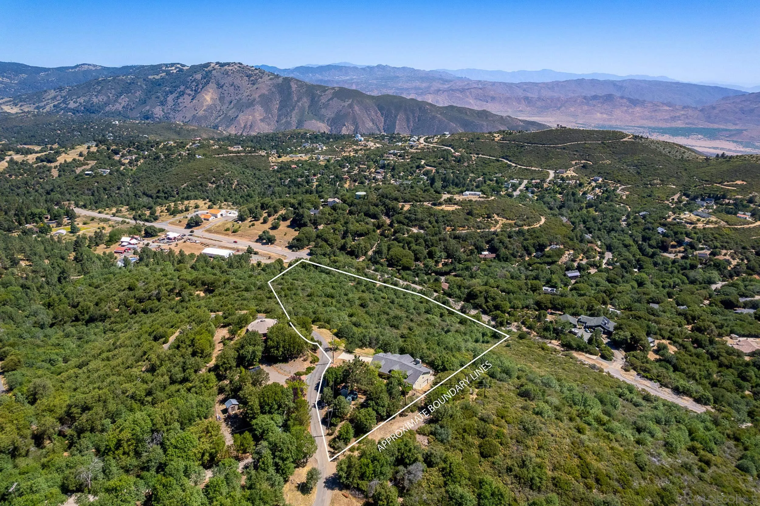 1577 Oak Land Road Julian, CA 92036 - Photo 8 of 73 Approximate Property Boundaries -