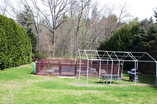 254 Plumtree Road Sunderland, MA 01375 - Photo 3 of 15 a view of a park with a deck and a slide