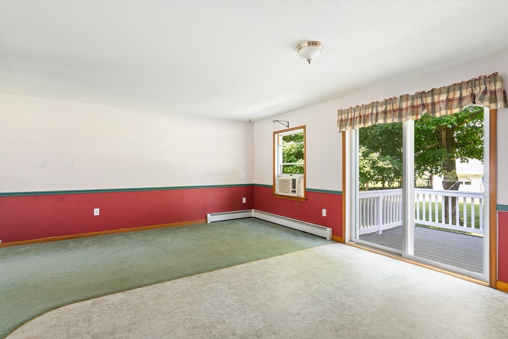 36 Depot Road Hatfield, MA 01038 - Photo 21 of 39 an empty room with windows and view of balcony
