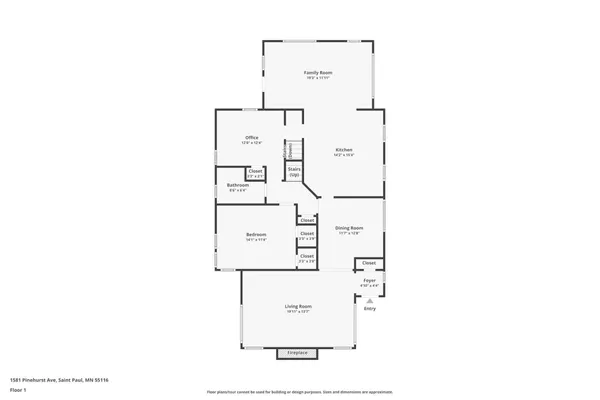 $464,900 | 1581 West Pinehurst Avenue, St. Paul, MN 55116
