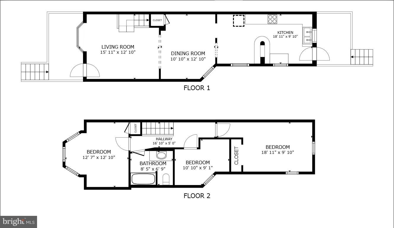 251 North Robinson Street Philadelphia, PA 19139 - Photo 13 of 13 Floorplan