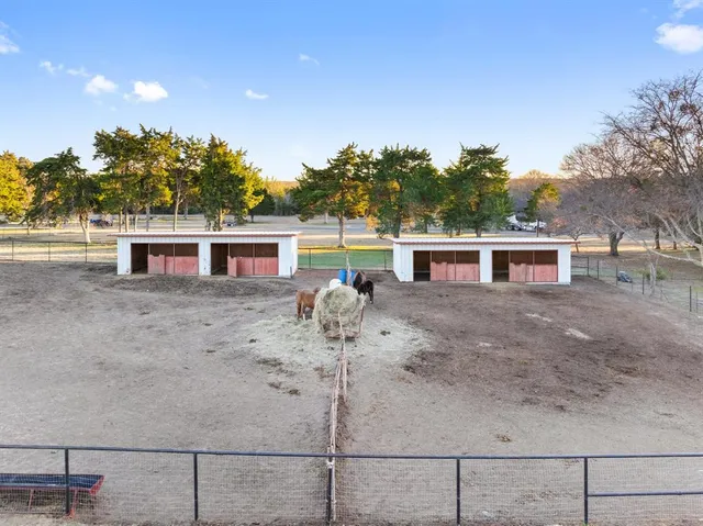 a view of a terrace with outdoor space